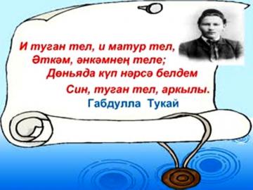 Вебинар для учителей родного (татарского) языка и литературы Российской Федерации в рамках Международного Дня родных языков Вебинар для учителей родного (татарского) языка и литературы Российской Федерации в рамках Международного Дня родных языков